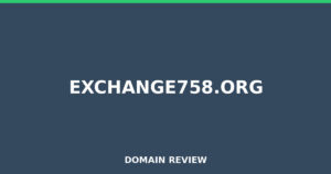 exchange758.org Review 2026 – Detailed Analysis
