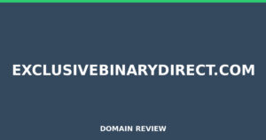 exclusivebinarydirect.com Review 2026 – Detailed Analysis
