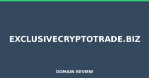 exclusivecryptotrade.biz Review 2026 – Detailed Analysis