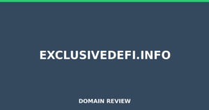 exclusivedefi.info Review 2026 – Detailed Analysis