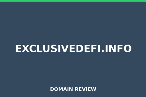 EXCLUSIVEDEFI.INFO review 2026 - Domain review placeholder image for exclusivedefi.info