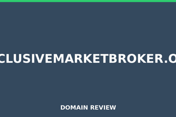 EXCLUSIVEMARKETBROKER.ORG review 2026 - Domain review placeholder image for exclusivemarketbroker.org