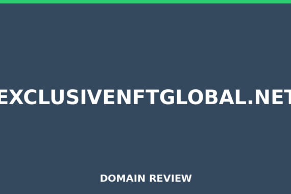 EXCLUSIVENFTGLOBAL.NET review 2026 - Domain review placeholder image for exclusivenftglobal.net
