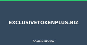 exclusivetokenplus.biz 2026 Review – Legitimacy Check