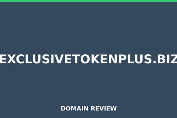 EXCLUSIVETOKENPLUS.BIZ review 2026 - Domain review placeholder image for exclusivetokenplus.biz