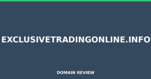 exclusivetradingonline.info 2026 Review – Legitimacy Check