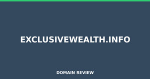 exclusivewealth.info 2026 Review – Legitimacy Check