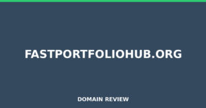 fastportfoliohub.org Review 2026 – Detailed Analysis