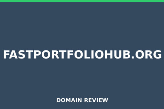 FASTPORTFOLIOHUB.ORG review 2026 - Domain review placeholder image for fastportfoliohub.org