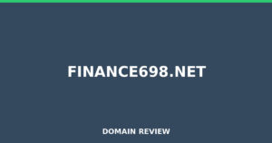 finance698.net 2026 Review – Legitimacy Check