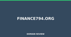 finance794.org 2026 Review – Legitimacy Check
