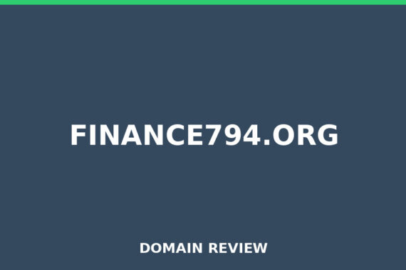 FINANCE794.ORG review 2026 - Domain review placeholder image for finance794.org