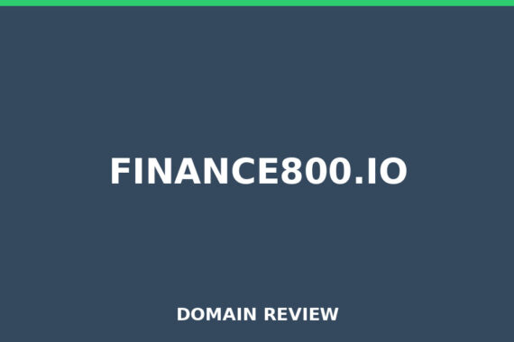 FINANCE800.IO review 2026 - Domain review placeholder image for finance800.io