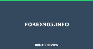 forex905.info Review 2026 – Detailed Analysis