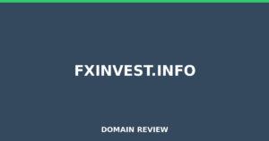 fxinvest.info 2026 Review – Legitimacy Check