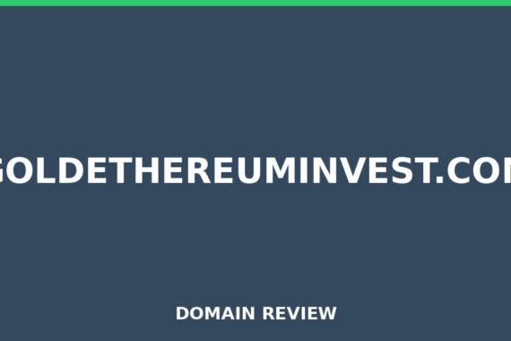 GOLDETHEREUMINVEST.COM review 2026 - Domain review placeholder image for goldethereuminvest.com