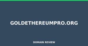 goldethereumpro.org Review 2026 – Detailed Analysis