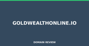 goldwealthonline.io Review 2026 – Detailed Analysis