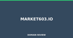 market603.io Review 2026 – Detailed Analysis