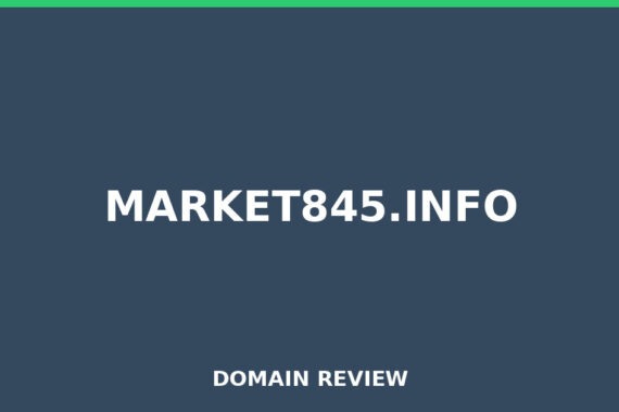 MARKET845.INFO review 2026 - Domain review placeholder image for market845.info