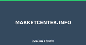 marketcenter.info Review 2026 – Detailed Analysis