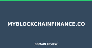 myblockchainfinance.co Review 2026 – Detailed Analysis