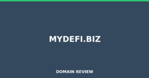 mydefi.biz 2026 Review – Legitimacy Check