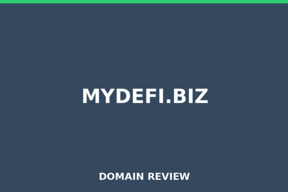 MYDEFI.BIZ review 2026 - Domain review placeholder image for mydefi.biz