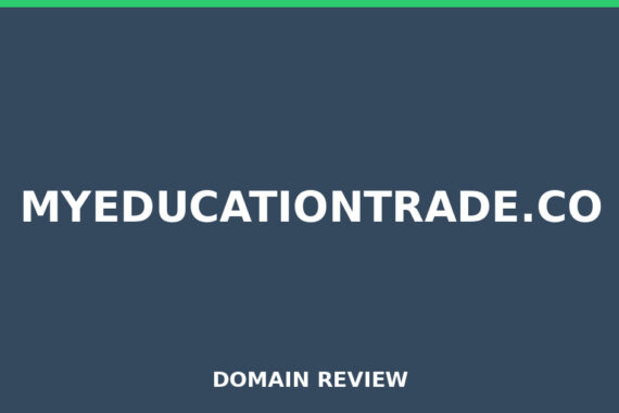 MYEDUCATIONTRADE.CO review 2026 - Domain review placeholder image for myeducationtrade.co