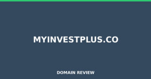 myinvestplus.co Review 2026 – Detailed Analysis