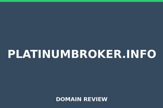 PLATINUMBROKER.INFO review 2026 - Domain review placeholder image for platinumbroker.info