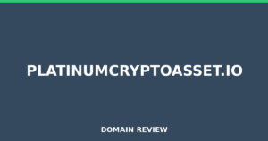 platinumcryptoasset.io Review 2026 – Detailed Analysis
