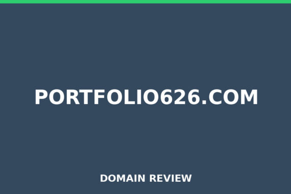 PORTFOLIO626.COM review 2026 - Domain review placeholder image for portfolio626.com