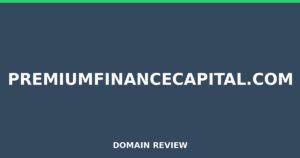 premiumfinancecapital.com Review 2026 – Detailed Analysis