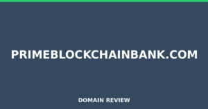 primeblockchainbank.com Review 2026 – Detailed Analysis