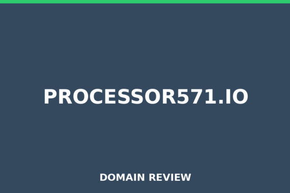 PROCESSOR571.IO review 2026 - Domain review placeholder image for processor571.io
