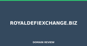 royaldefiexchange.biz Review 2026 – Detailed Analysis