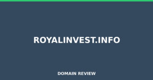 royalinvest.info Review 2026 – Detailed Analysis