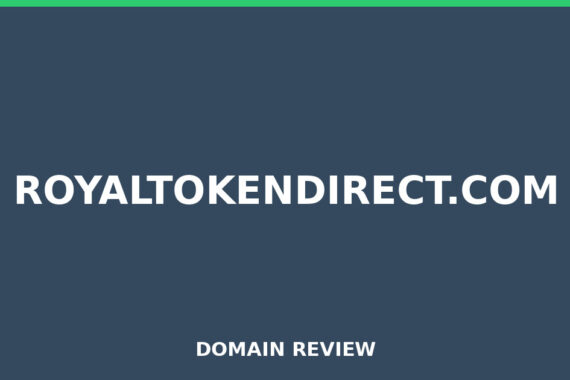 ROYALTOKENDIRECT.COM review 2026 - Domain review placeholder image for royaltokendirect.com