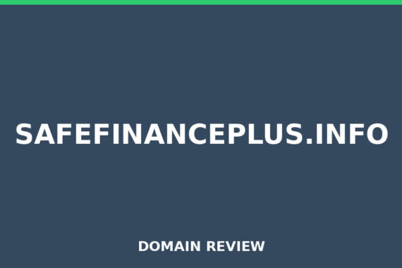 SAFEFINANCEPLUS.INFO review 2026 - Domain review placeholder image for safefinanceplus.info