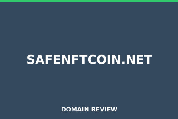 SAFENFTCOIN.NET review 2026 - Domain review placeholder image for safenftcoin.net