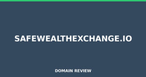 safewealthexchange.io Review 2026 – Detailed Analysis