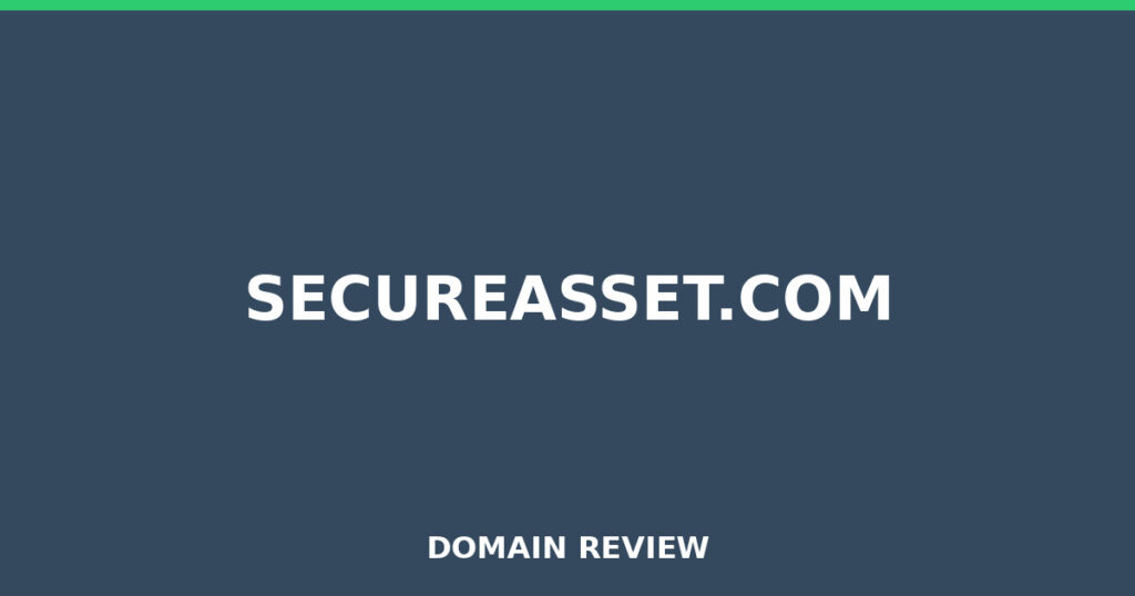 SECUREASSET.COM review 2026 - Domain review placeholder image for secureasset.com