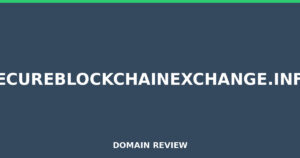 secureblockchainexchange.info Review 2026 – Detailed Analysis