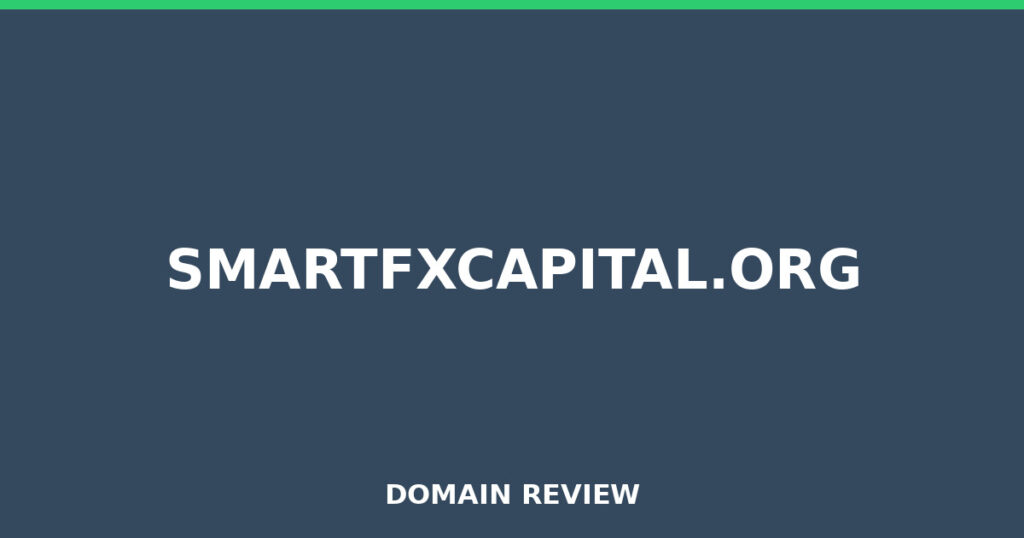 SMARTFXCAPITAL.ORG review 2026 - Domain review placeholder image for smartfxcapital.org