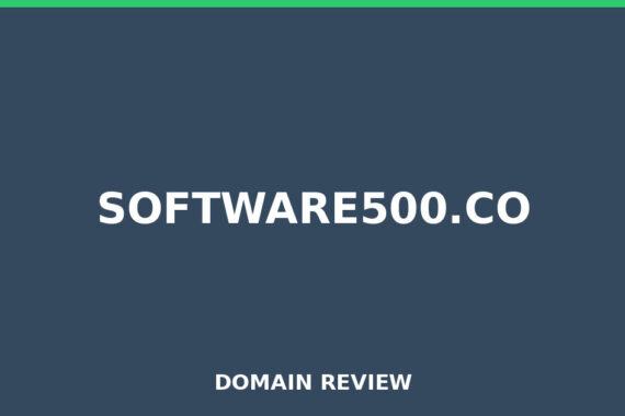SOFTWARE500.CO review 2026 - Domain review placeholder image for software500.co