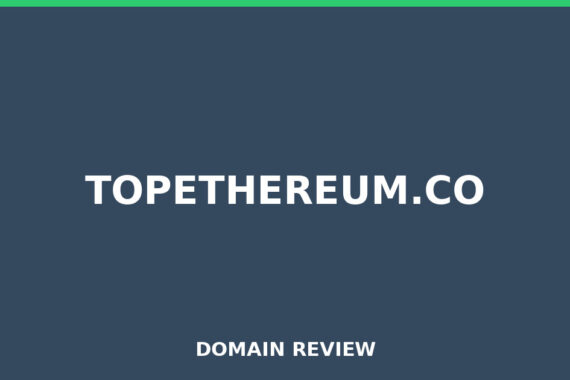 TOPETHEREUM.CO review 2026 - Domain review placeholder image for topethereum.co