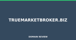 truemarketbroker.biz 2026 Review – Legitimacy Check