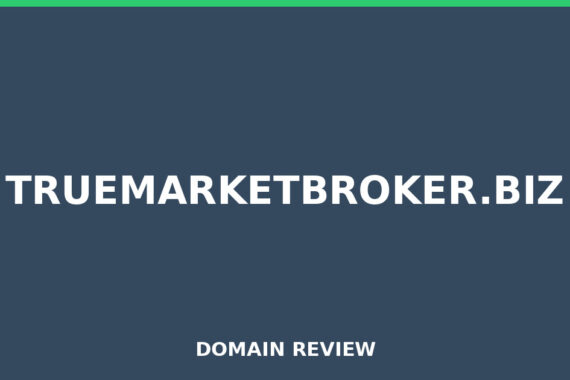 TRUEMARKETBROKER.BIZ review 2026 - Domain review placeholder image for truemarketbroker.biz