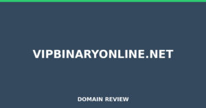 vipbinaryonline.net 2026 Review – Legitimacy Check